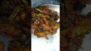 Dondakaya fry dondakayavepudu👌food shorts viral video [upl. by Ydniw]