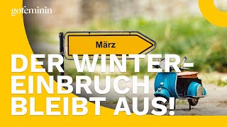 Das Wetter im März Später Wintereinbruch bleibt aus [upl. by Aym989]