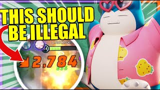 FLAIL SNORLAX WITH CRIT EMBLEMS SHOULD NOT BE ALLOWED  Pokemon Unite [upl. by Nytram]