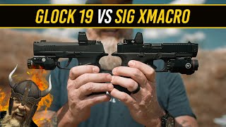 Glock 19 vs Sig Sauer P365 XMacro Comp Battle for Best Concealed Carry Pistol [upl. by Artep696]