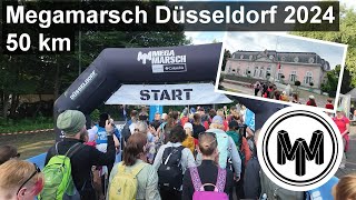 Megamarsch Düsseldorf 2024  50 km [upl. by Aetnahc571]