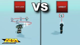 Auto Aim Moves Is FREE AIMBOT In ABA [upl. by Adranoel]