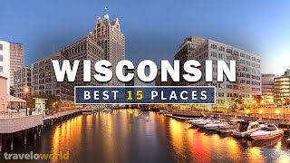 Wisconsin Places  Top 15 Best Places To Visit In Wisconsin  Travel Guide [upl. by Harlie]