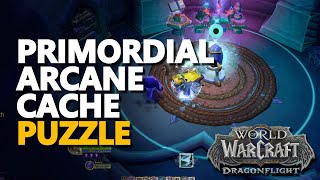 Primordial Arcane Cache WoW Puzzle [upl. by Ylrebmi]