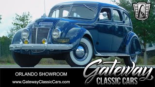 1937 Chrysler Airflow Sedan For Sale Gateway Classic Cars of Orlando Stock 2421 [upl. by Innavoeg]