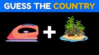 🌎 Can You Guess the Country by Emoji 🚩  Quiz Collector [upl. by Ardeid]