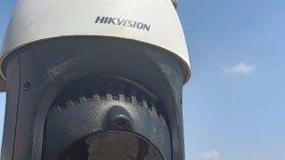 HIKVISION 4MP IP CAMERA DEMO VIDEO AND FITTING PTZ CAMERA 2MP 15X ZOOM [upl. by Dlonra]