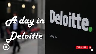 A day in Deloitte Big 4  Full office vlog Deloitte [upl. by Nydnarb633]