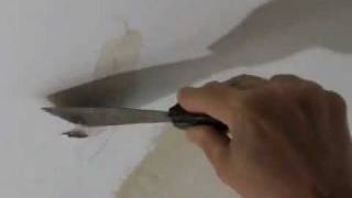 How to Repair a Water Damaged Plaster Ceiling [upl. by Rhoda]