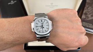 Patek Philippe Nautilus 57261A010Unboxing and How to set up an Annual calendar [upl. by Yasui]