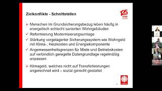 quotKlimaUmwelt und Sozialpolitikquot ISÖ  DIW  DIFIS Workshop 962022  Video 8  AG 7 Bürgergeld [upl. by Ariaek60]