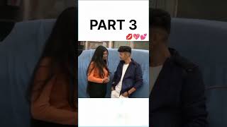 Harshit Riya kiss 💋 prank part 3 prank kissprank prankvideo viralshort viralvideo [upl. by Akinehs]