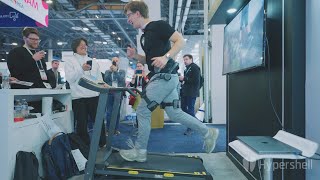 Highlight Review The Coolest Exoskeleton You Need to Know  Hypershell at CES 2024 [upl. by Atinuahs544]