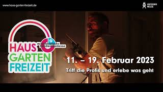 HAUSGARTENFREIZEIT amp mitteldeutsche handwerksmesse 2023 Clip quotHAUSquot [upl. by Yenaj315]