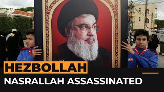 Who was Hassan Nasrallah  Al Jazeera Newsfeed [upl. by Elleb]