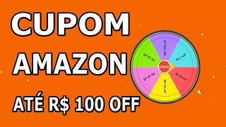 CUPOM AMAZON ATÉ R 100 OFF  JOGO ROLETA [upl. by Aisetal]