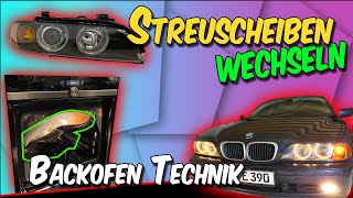 Kochrezept BMW E39 Scheinwerfer zerlegen und Streuscheiben tauschen  Xenon  Halter  Reflektor [upl. by Pickens188]