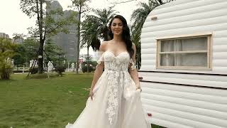 2023 Wedding Dresses From HEBEOS Shop the best trending [upl. by Ahsinor]