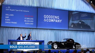 Gooding amp Company Highlights  Pebble Beach Auctions 2022 [upl. by Fredenburg]