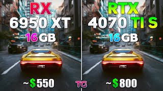 RTX 4070 Ti SUPER vs RX 6950 XT  Test in 10 Games [upl. by Rodman]