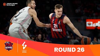 BaskoniaASVEL  Round 26 Highlights  202324 Turkish Airlines EuroLeague [upl. by Lotsirb668]