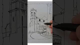 urban sketching urban sketching tutorial [upl. by Ace]