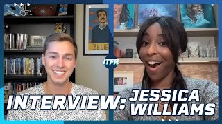 SHRINKING INTERVIEW Jessica Williams Talks Improvising on Set and Working with Harrison Ford [upl. by Alael404]