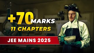 70 Marks in Chemistry  JEE Mains 2025  Last 3 Months Strategy [upl. by Dickman]