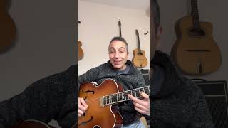 Catchy Minor Swing Ending Licks from Django Reinhardt [upl. by Frager]