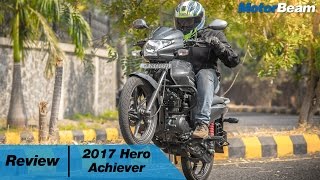 2017 Hero Achiever Review  Best 150cc Commuter Bike  MotorBeam [upl. by Misaq]