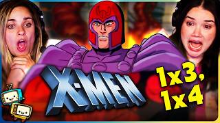 XMEN THE ANIMATED SERIES 1992 1x3 and 1x4 Reaction  quotEnter Magnetoquot amp quotDeadly Reunionsquot [upl. by Four]