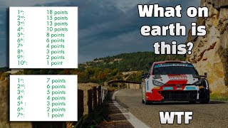 What on earth is this  WRC’s terrible new points system [upl. by Duffie]