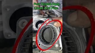 Ford Throttle Body Cleaning And Fixe automobile mechanic throttlebody shorts AutoMechanic88 [upl. by Ennovihs]