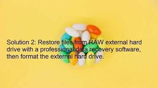 How to repairfix RAW external hard drive without data loss [upl. by Lenoj]