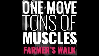 Farmers Walk  One Move Tons of Muscles  SHAPE [upl. by Uttica]