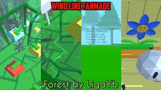 Wind Line Dancing Line Fanmade  Forest by LigaYb  All Paths [upl. by Dowlen]