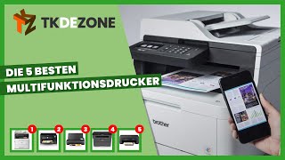 Die 5 besten Multifunktionsdrucker [upl. by Adnohsirk190]