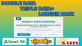 DATA INTERNET amp FREE UNLI CALLS amp TEXTS SULIT NA NGAYON PROMO 2024 [upl. by Behnken710]