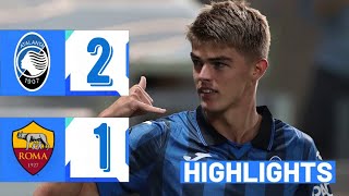 Atalanta AS Roma 21 Highlights Lega Serie A TIM 20232024 [upl. by Aicelav]