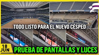 💥 RECTA FINAL PARA EL SKYBAR ⚠️ OBRAS del SANTIAGO BERNABÉU 18 Junio 2024 [upl. by Atineg800]