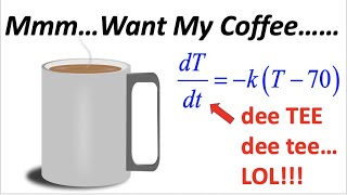 Newtons Law of Cooling Example Separation of Variables amp Eulers Method in Mathematica w NestList [upl. by Ylurt]