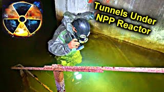 ☢️Going to the Chernobyl Reactor Tunnels  Busted by Security SuperSus almost drown [upl. by Ttenaej368]