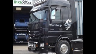 MERCEDES ACTROS V8  Thumbs Up  TRUCKMAXED [upl. by Roydd203]