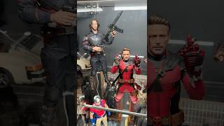 Rate My Posing Skills 110 😭 asmr hottoys repose johnwick deadpool ironman spiderman marvel [upl. by Scotti]