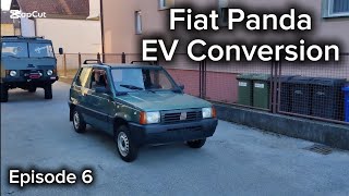 Fiat Panda EV Conversion  Episode 6 [upl. by Neeluj594]