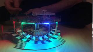 Musik Express Model Test Run With LEDs [upl. by Akcinat]