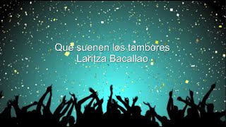 Laritza Bacallao  Que suenen los tambores Karaoke [upl. by Wende485]