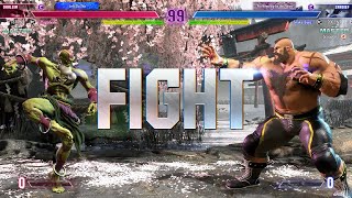 Street Fighter 6 🔥 YogaGale Dhalsim Vs Snake Eyez Zangief 🔥 Online Matchs 10222023 [upl. by Strickland642]