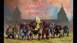 Blood Bowl 2  Bloodsquare Season 2  Skaven vs Nordmann  Spieltag 1 [upl. by Adnolat]