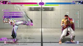 Street Fighter 6  Juri Combo Trials Beginner [upl. by Bernelle]